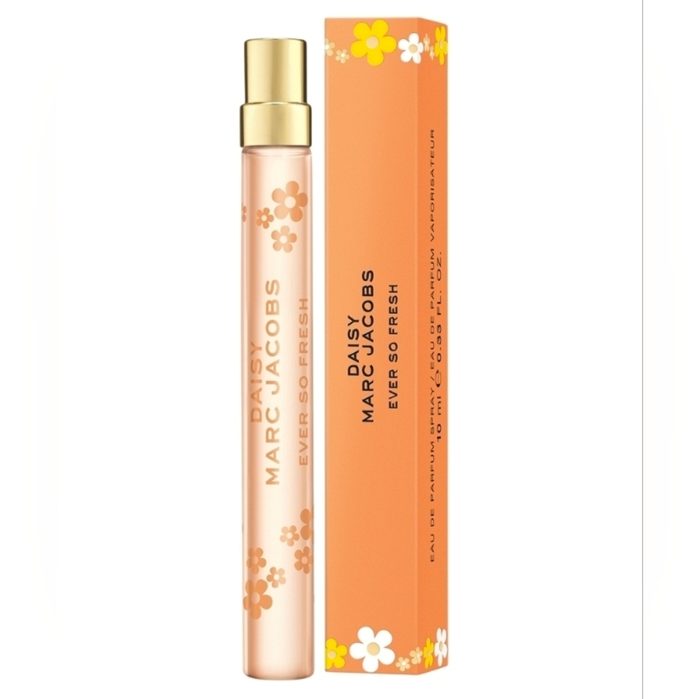 Marc Jacobs Daisy Ever So Fresh EDP Travel Spray with Fruity Rose & Cashmere NWT